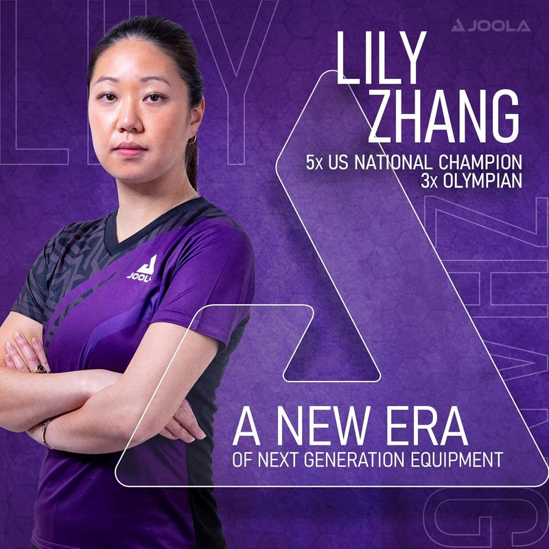 JOOLA Infinity Edge - Tournament Performance Ping Pong Paddle w/ Carbon Pro Technology - Black Rubber on Both Sides - Competition Ready - Table Tennis Racket for Advanced Training - Designed for Speed - Image 4